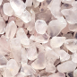 Preview: Rosenquarz Micro Trommelsteine 0,3 bis 0,5 cm