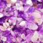 Preview: Amethyst Micro Trommelsteine 0,3–0,5 cm fuer Edelsteinstaebe