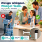 Preview: CASCADA BASIC water filter as a sustainable alternative to bottled water with less plastic waste and fresh drinking water on demand