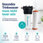 Preview: CASCADA BASIC water filter with excellent value for money – family-friendly, low maintenance, durable and expandable