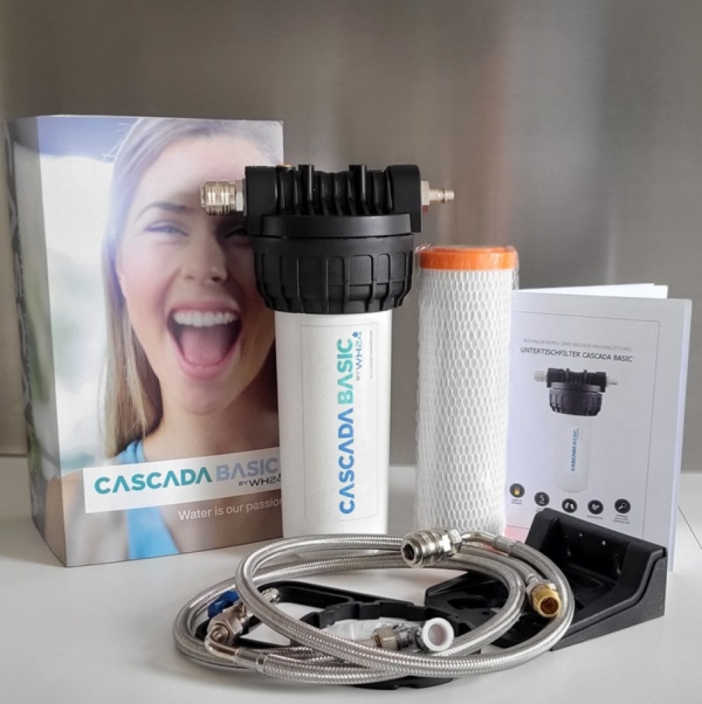 CASCADA BASIC Wasserfilter Komplett Set
