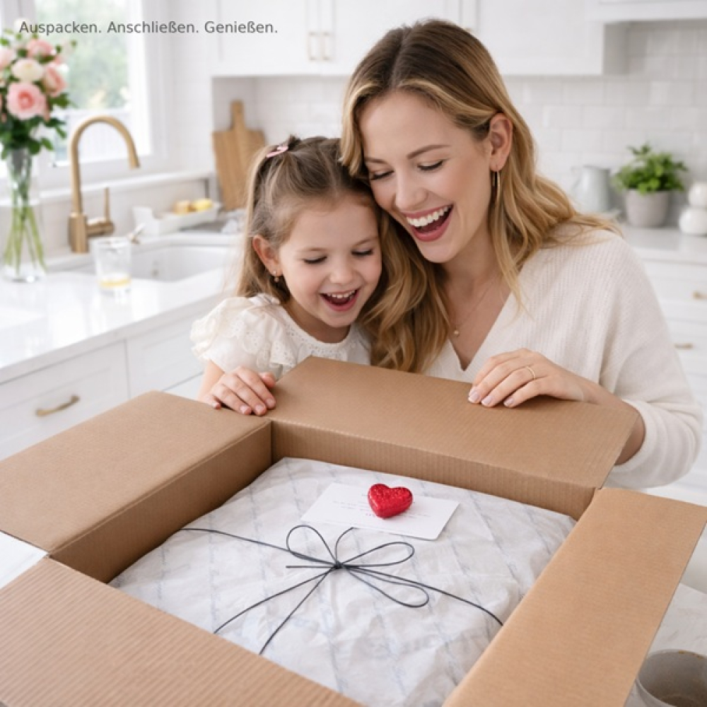 Preview: CASCADA White Wasserfiltersystem Unboxing – hochwertig verpackt für ein besonderes Auspackerlebnis